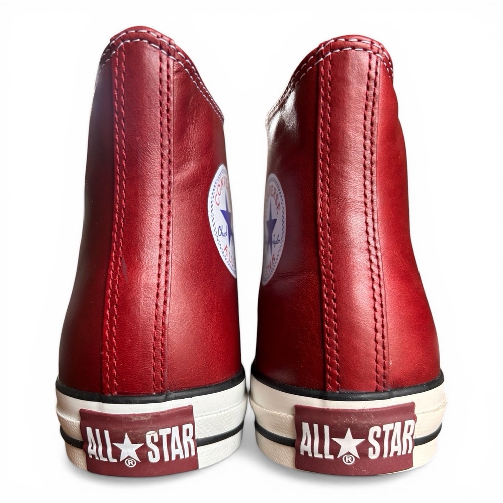 Ashita No Joe/Tomorrow Joe Converse , Leather Red/White , Men's Size US 8 RARE!! - Picture 6 of 12